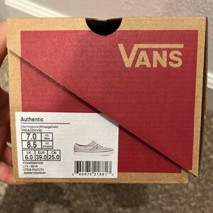 Gray Vans size 8.5